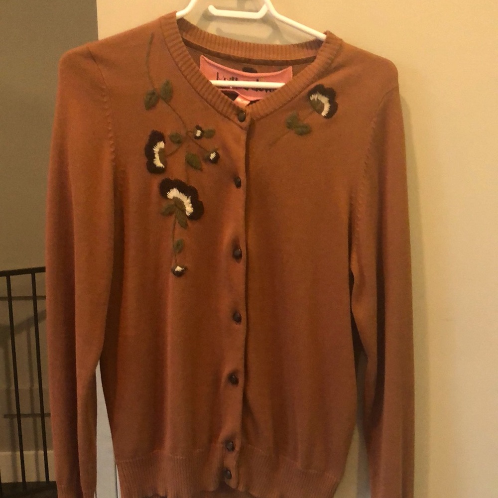 Size L Vintage-Style Cardigan